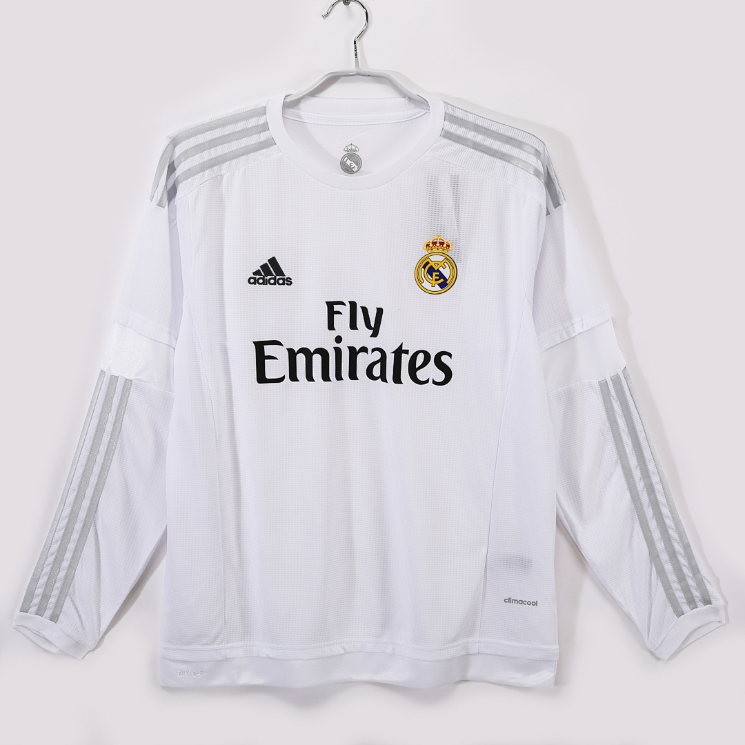 Real Madrid Retro Shirt 2015/16 Home Long Sleeve — photo 1