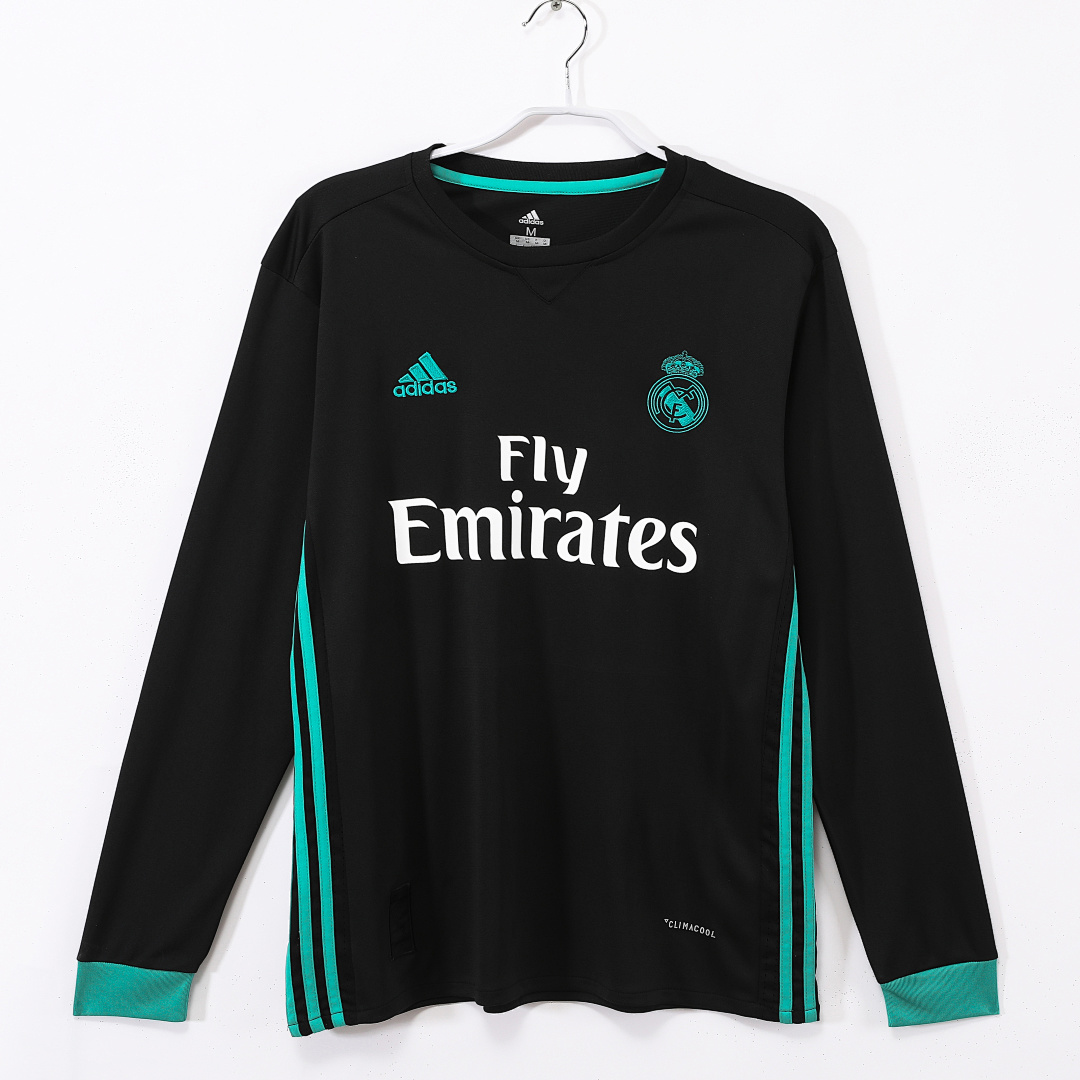 Real Madrid Retro Shirt 2017/18 Away Long Sleeve — photo 1