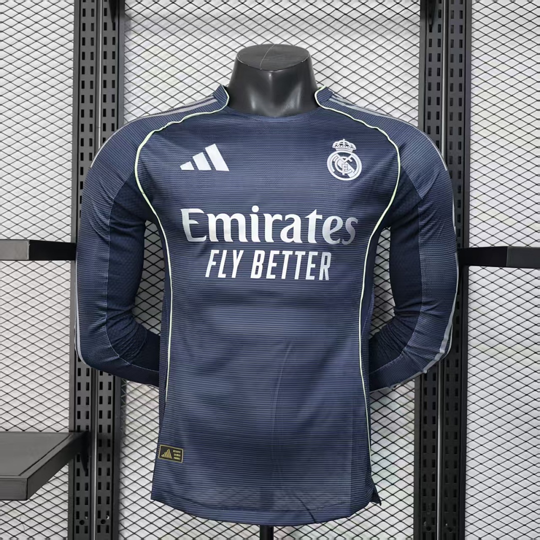 Real Madrid Away Jersey Long Sleeve — photo 1
