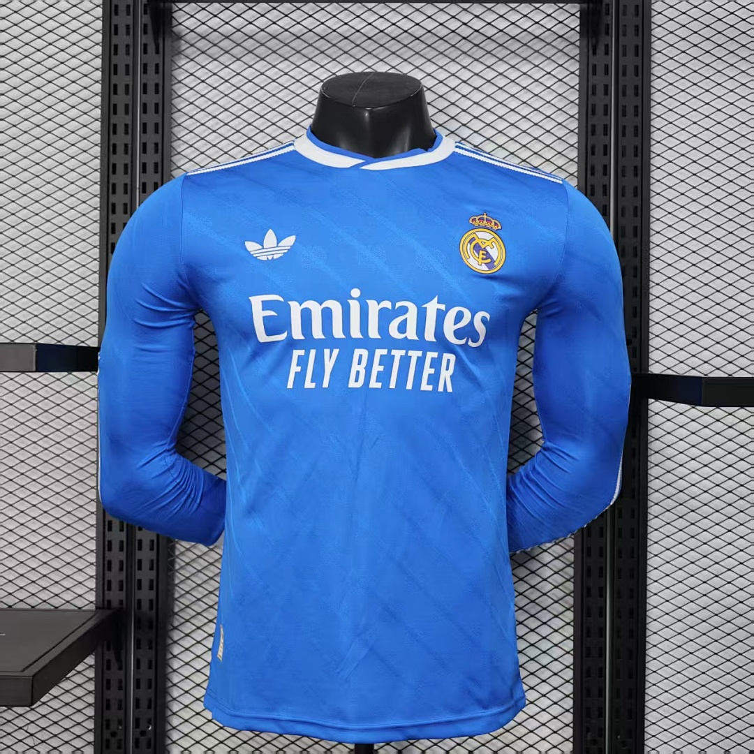 Real Madrid Third Jersey Long Sleeve — photo 1