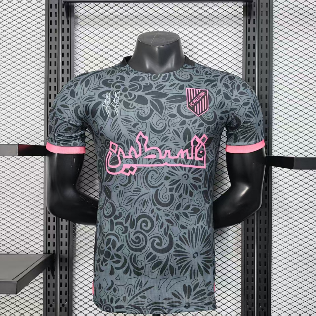 Palestine Black Retro Jersey — photo 1