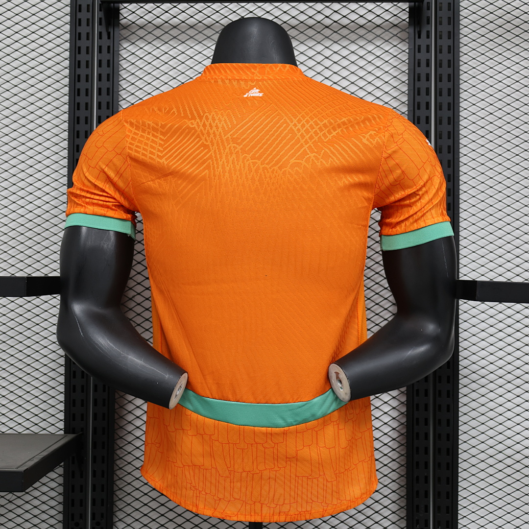 Ivory Coast Orange Retro Jersey — photo 3