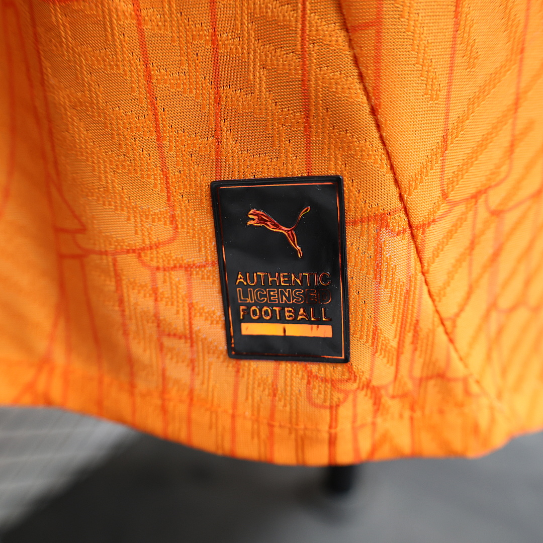 Ivory Coast Orange Retro Jersey — photo 4