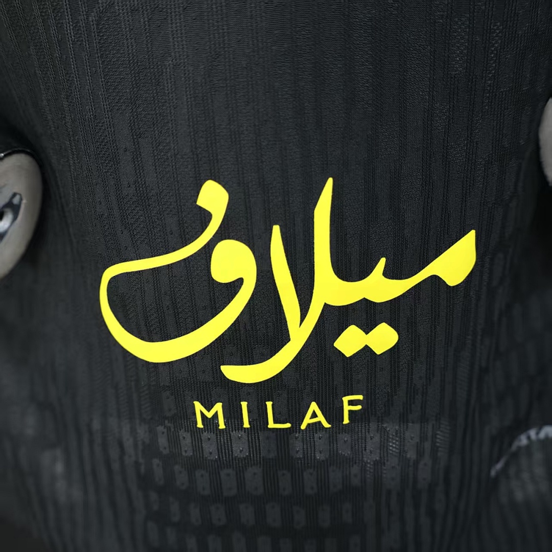 Al Ittihad Black Retro Jersey — photo 3
