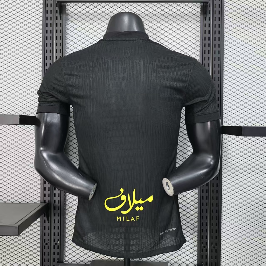 Al Ittihad Black Retro Jersey — photo 4