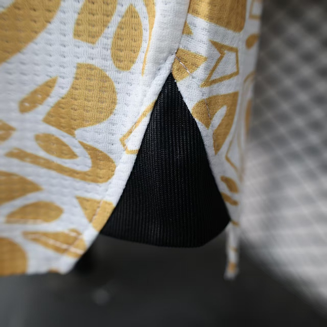Palestine White-Gold Retro Jersey — photo 3