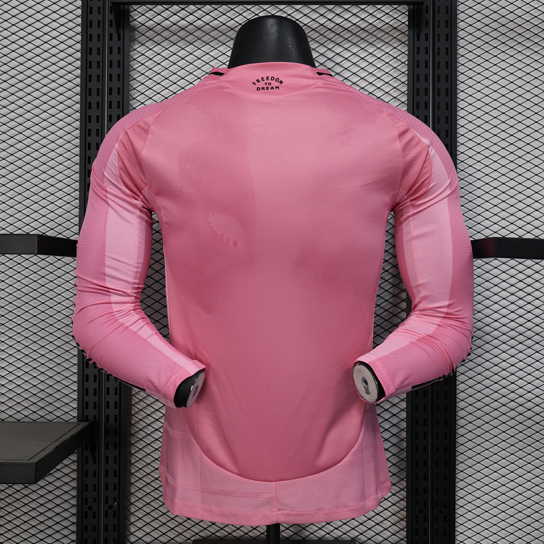 Inter Miami Pink Retro Jersey Long Sleeve — photo 2