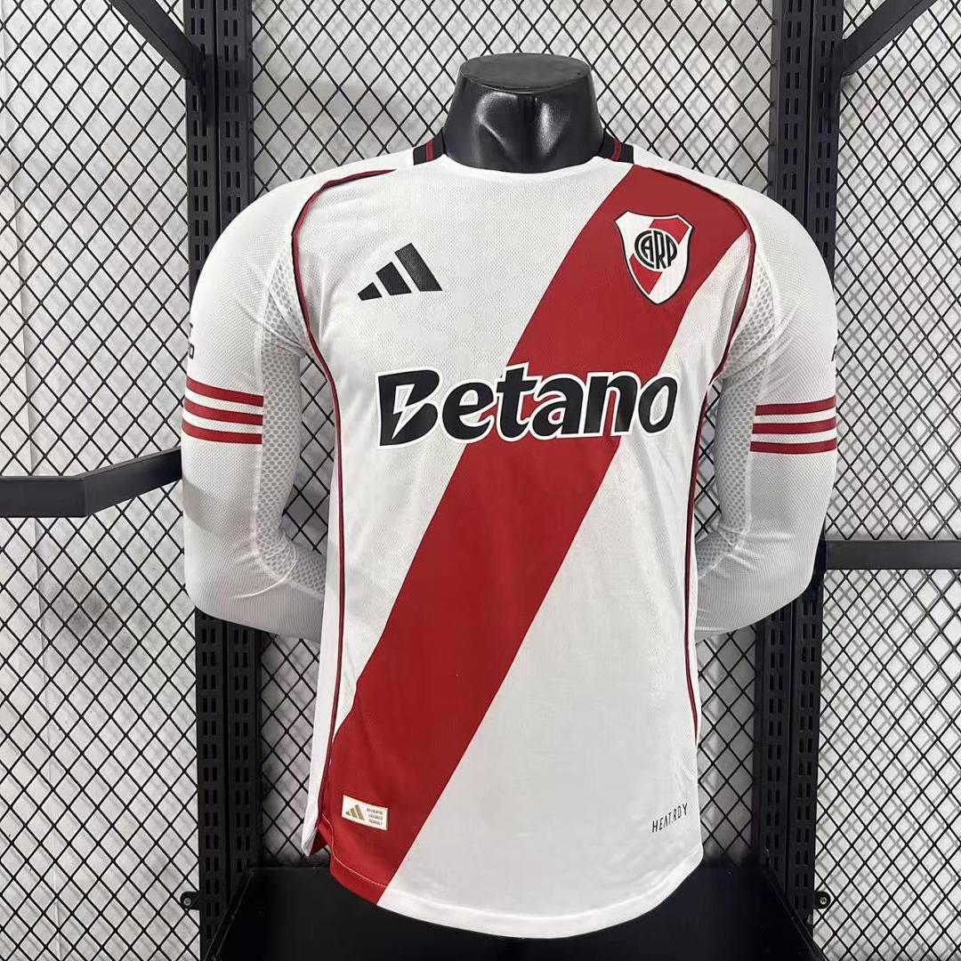 River Plate Home Jersey 2025/26 Long Sleeve — photo 1