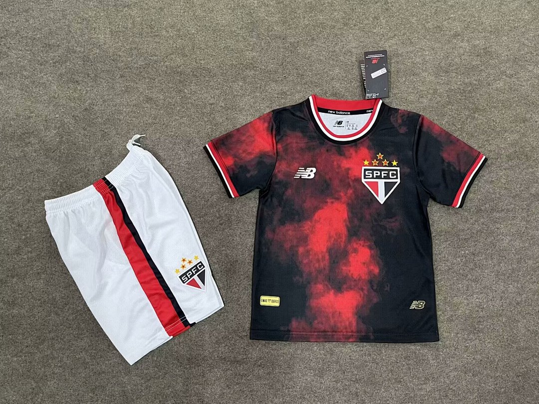 Sao Paulo Third Kit for Kids 2024/25 — photo 2