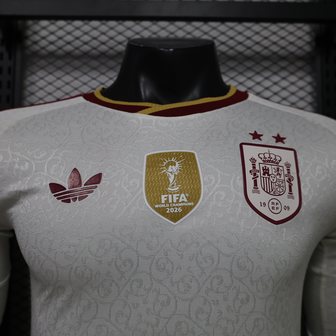 Spain Away Jersey World Cup Long Sleeve — photo 3