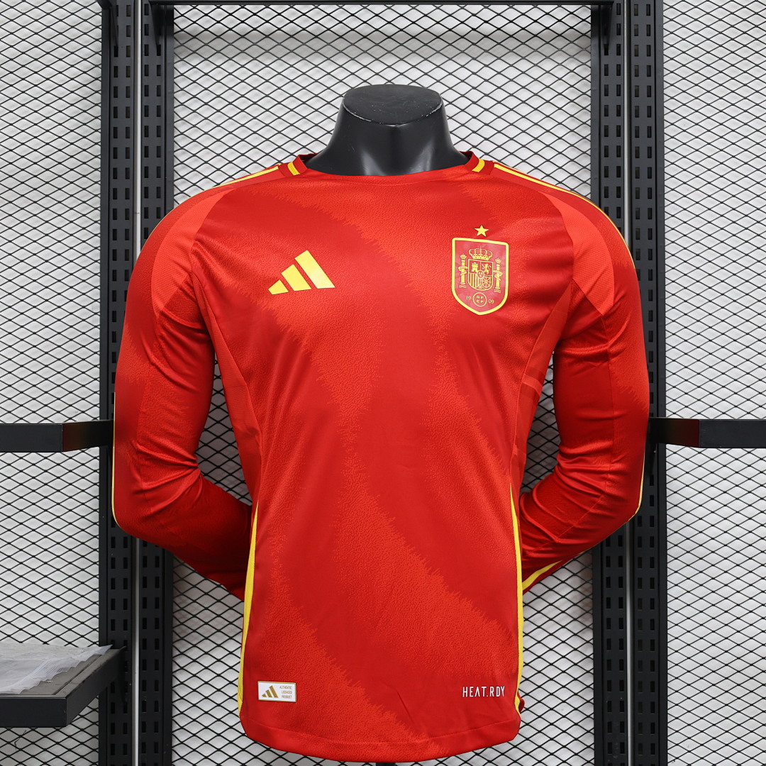 Spain Home Jersey Long Sleeve — photo 1