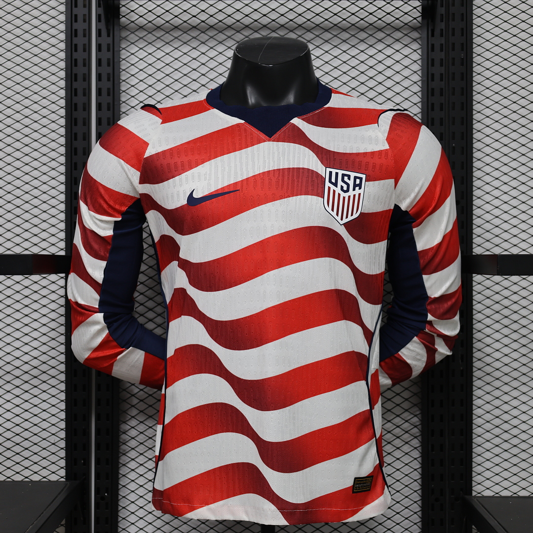 USA Home Jersey Long Sleeve World Cup — photo 1