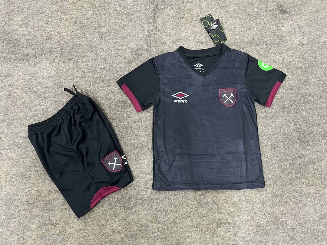 West Ham United Away Kit for Kids 2024/25 — photo 1